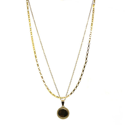 Minimal Double Chain (Gold)