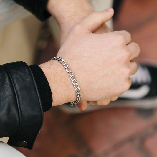 Hip Hop (Silver) 8mm