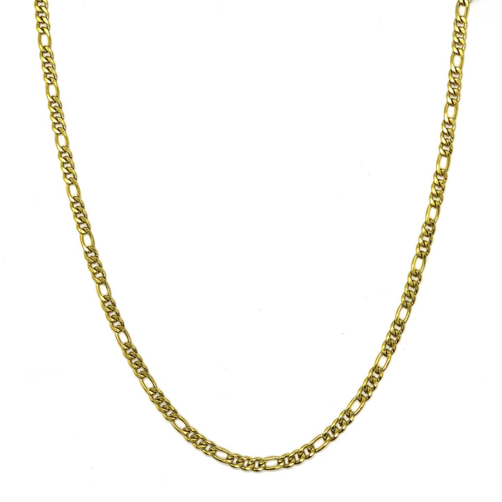 Figaro Chain 4 mm (Gold)