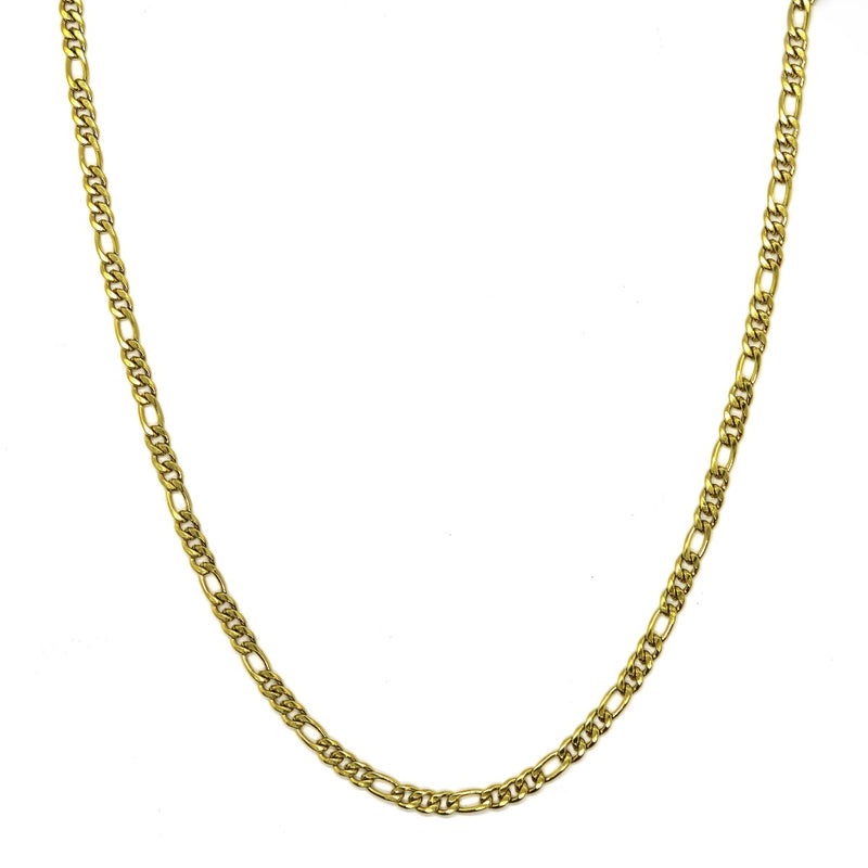 Figaro Chain 4 mm (Gold)