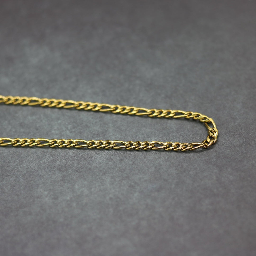 Figaro Chain 4 mm (Gold)