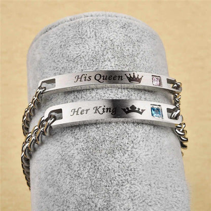 King & Queen Set (Silver)