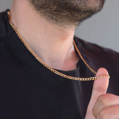 Hip Hop Chain Gold (4mm)