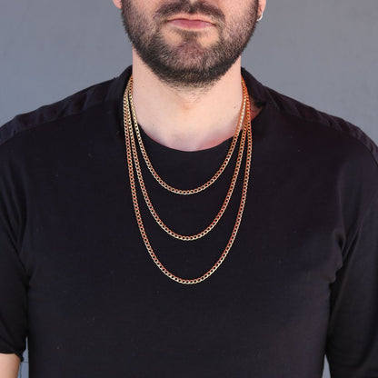 Hip Hop Chain Gold (4mm)
