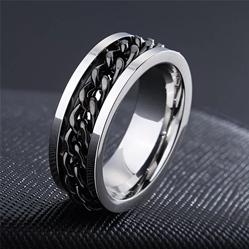 Spin (Silver-Black)