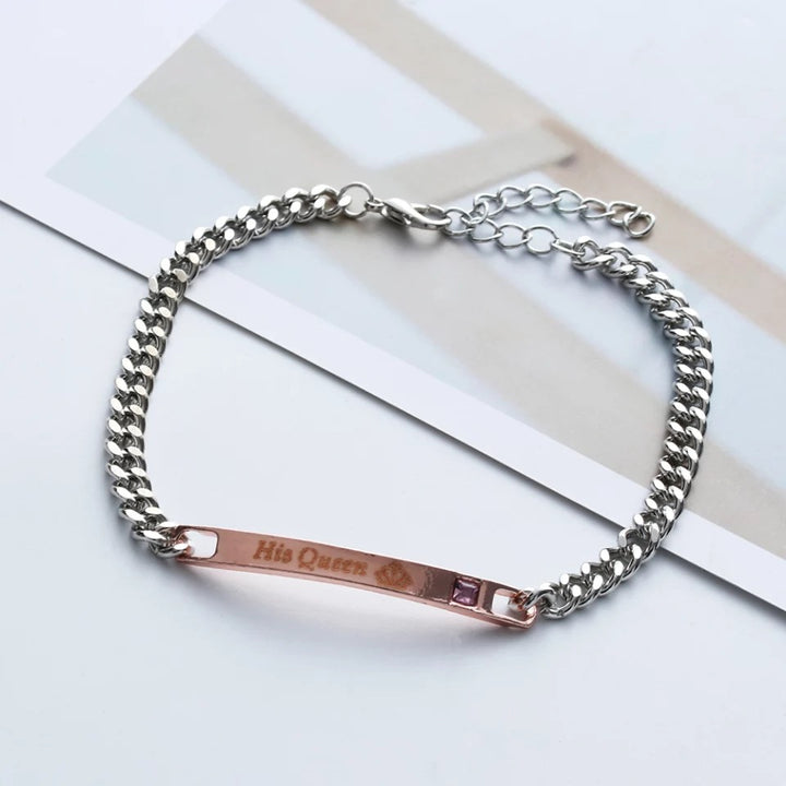 King &amp; Queen Set (Black &amp; Rose Gold)