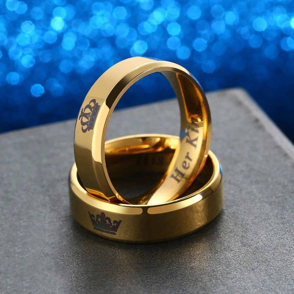 King &amp; Queen (Gold)