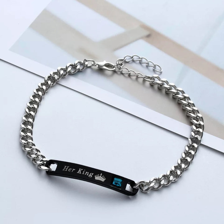 King &amp; Queen Set (Black &amp; Rose Gold)