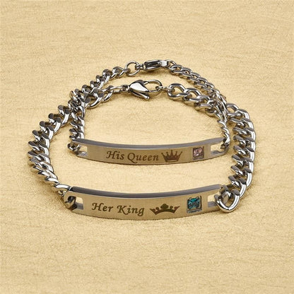 King & Queen Set (Silver)